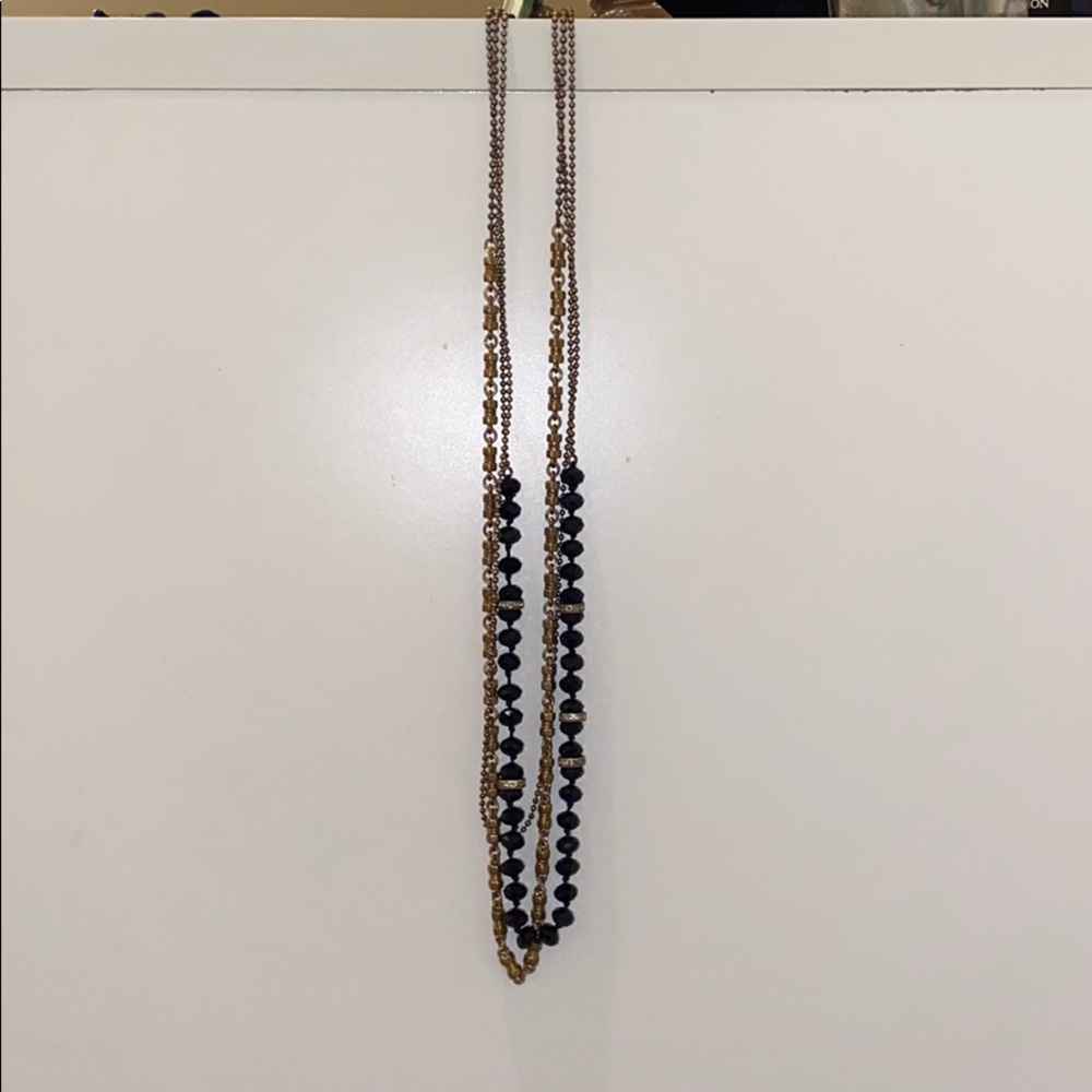 J.Crew three layer necklace